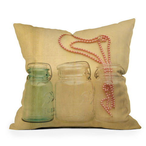 The Light Fantastic Contain Yourself Outdoor Throw Pillow