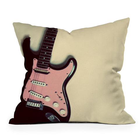 The Light Fantastic Hey Grrrl Outdoor Throw Pillow