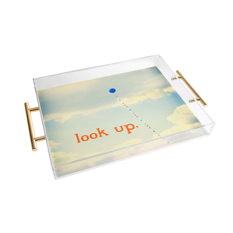 The Light Fantastic Look Up In Orange Acrylic Tray