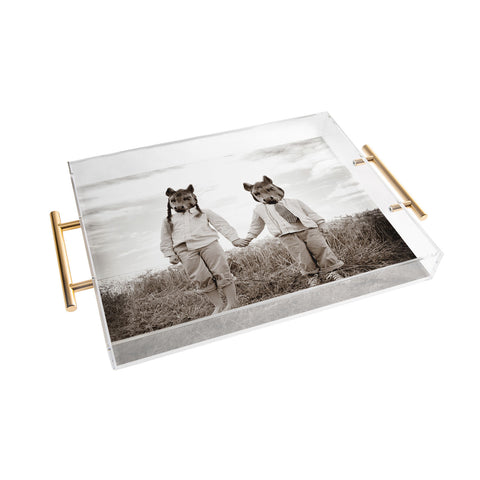 The Light Fantastic Sister And Brother Acrylic Tray