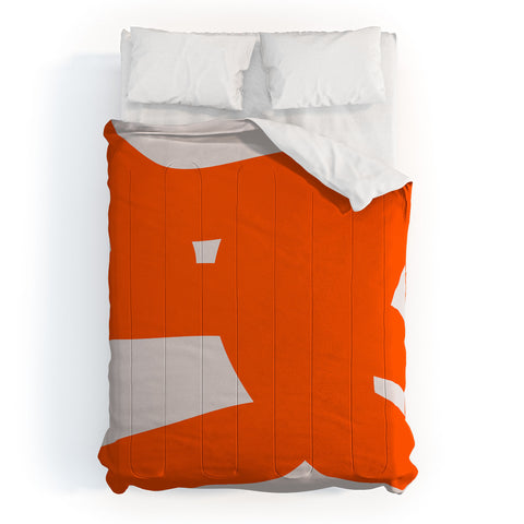 The Old Art Studio Abstract Form 6A Comforter