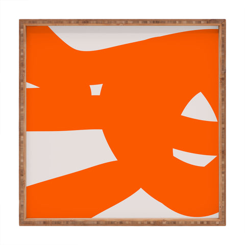 The Old Art Studio Abstract Form 6A Square Tray