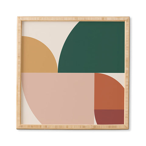 The Old Art Studio Abstract Geometric 11 Framed Wall Art