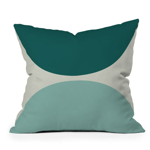 The Old Art Studio Abstract Geometric 20 Outdoor Throw Pillow