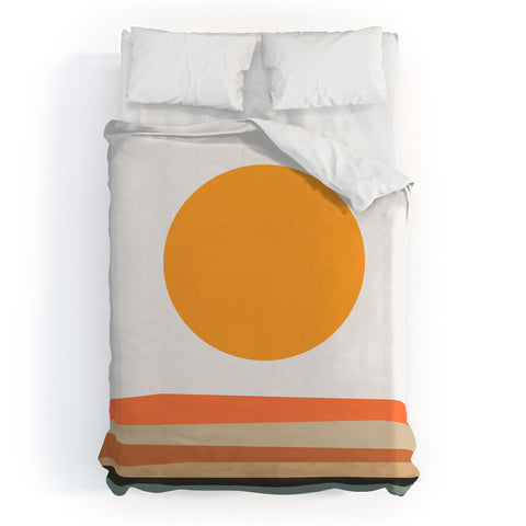 The Old Art Studio Abstract Landscape 10A Duvet Cover