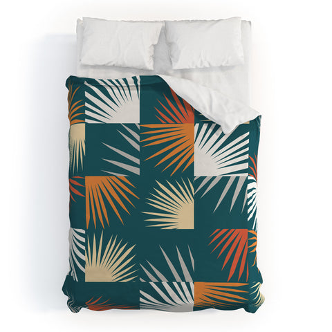 The Old Art Studio Desert Tropical 02 Duvet Cover