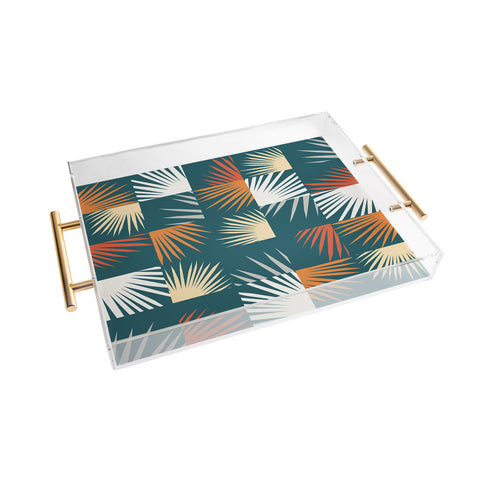 The Old Art Studio Desert Tropical 02 Acrylic Tray