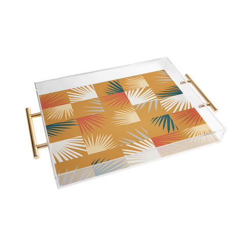 The Old Art Studio Desert Tropical 04 Acrylic Tray