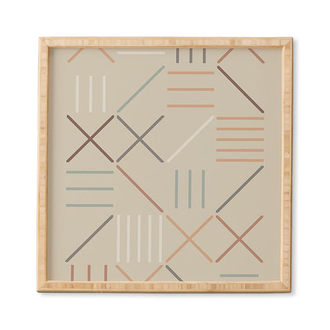 The Old Art Studio Geometric Shapes 05 Framed Wall Art havenly