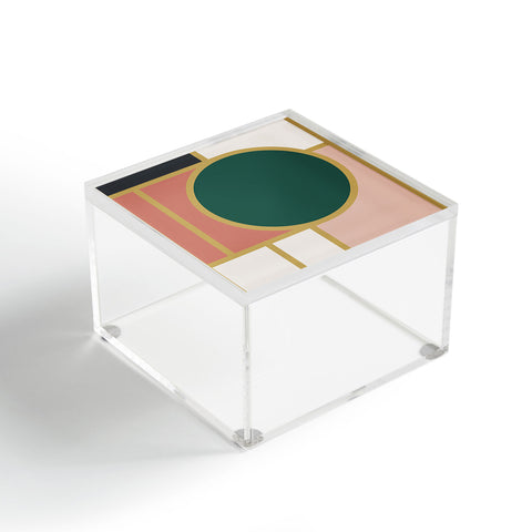 The Old Art Studio Maximalist Geometric 05B Acrylic Box