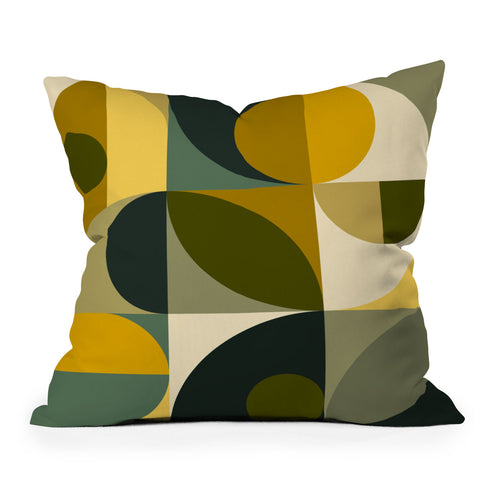 The Old Art Studio Mid Century 30A Outdoor Throw Pillow