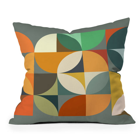 The Old Art Studio Mid Century 78 Outdoor Throw Pillow