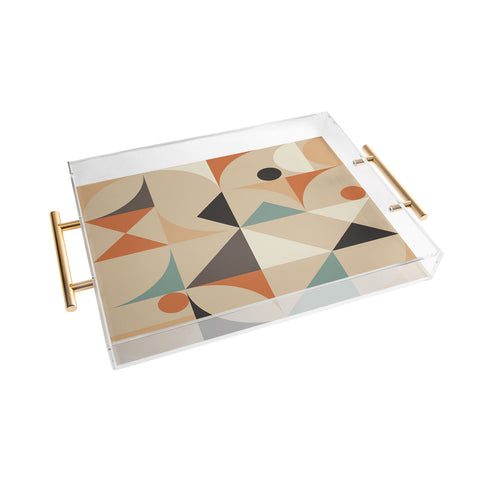 The Old Art Studio Mid Century 7B Acrylic Tray