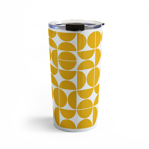 The Old Art Studio Mid Century Modern 04 Yellow Travel Mug