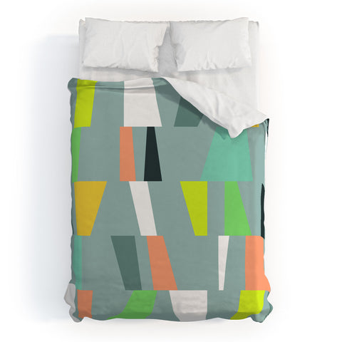 The Old Art Studio Modern Geometric 41 Duvet Cover
