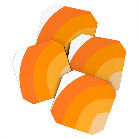 The Old Art Studio Retro 01 Coaster Set