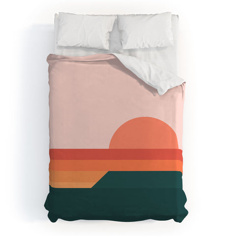 The Old Art Studio Sunseeker 08 Landscape Duvet Cover