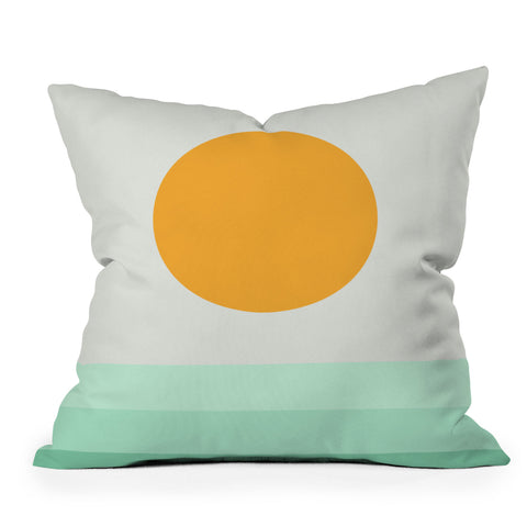 The Old Art Studio Sunseeker 12 Outdoor Throw Pillow