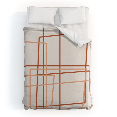 The Old Art Studio Tekton 01 Duvet Cover