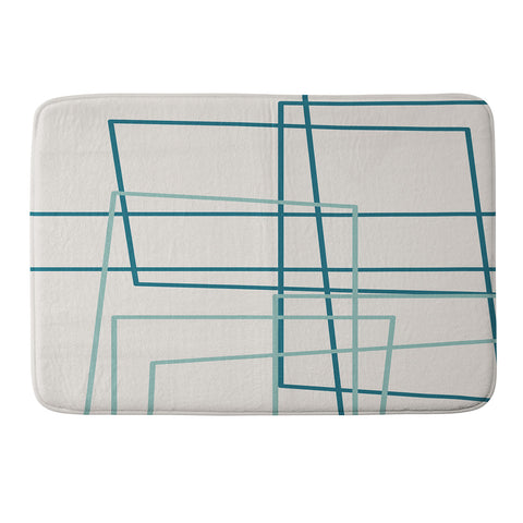 The Old Art Studio Tekton 02 Memory Foam Bath Mat