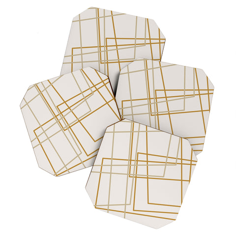 The Old Art Studio Tekton 03 Coaster Set