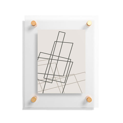 The Old Art Studio Tekton 04 Floating Acrylic Print