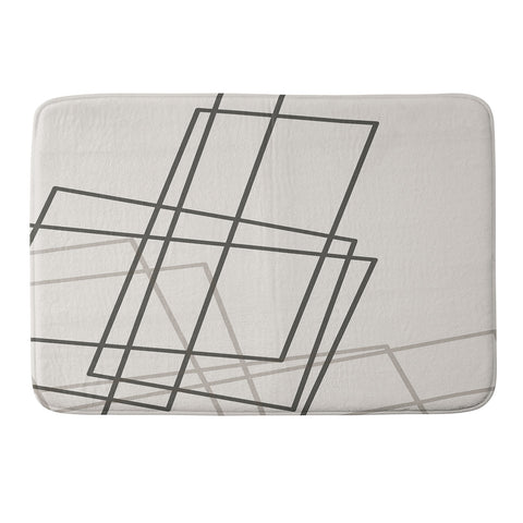 The Old Art Studio Tekton 04 Memory Foam Bath Mat