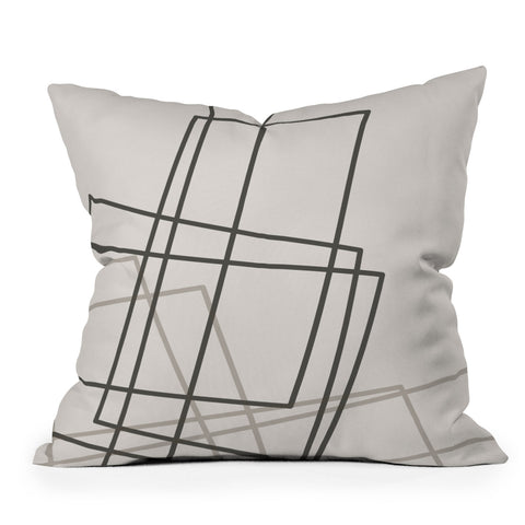 The Old Art Studio Tekton 04 Throw Pillow