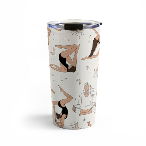 The Optimist Dance Of The Spirit Pattern Travel Mug