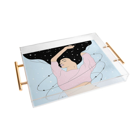 The Optimist Fight Your Storm Acrylic Tray