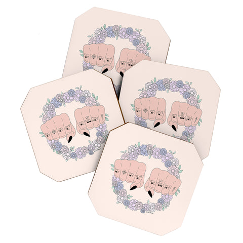 The Optimist Girl Power 2018 Coaster Set