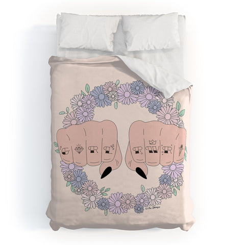 The Optimist Girl Power 2018 Duvet Cover