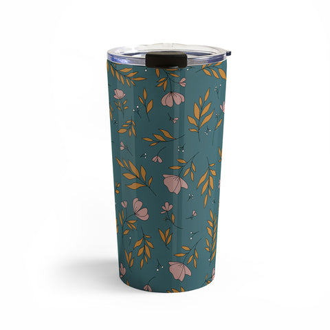 The Optimist I Can See The Change Floral Travel Mug