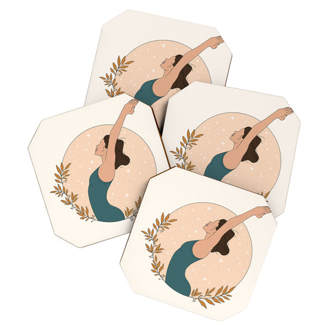 The Optimist Keep On Breathing Coaster Set