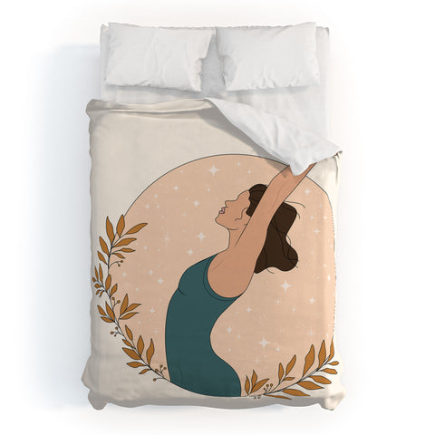 The Optimist Keep On Breathing Duvet Cover