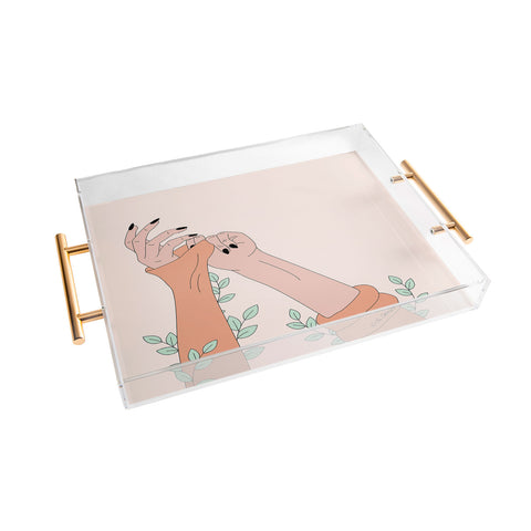 The Optimist Pushing The Limits Acrylic Tray