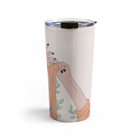 The Optimist Pushing The Limits Travel Mug