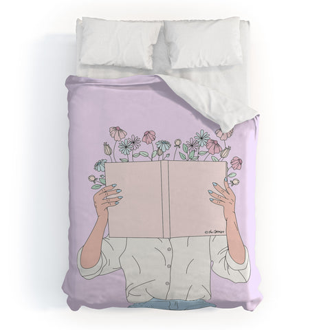 The Optimist Read All About It Duvet Cover