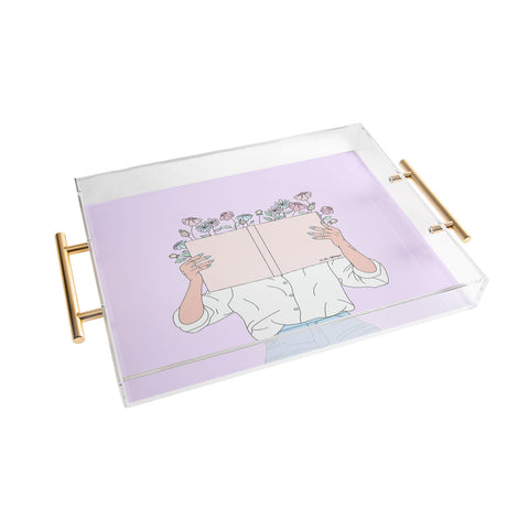 The Optimist Read All About It Acrylic Tray