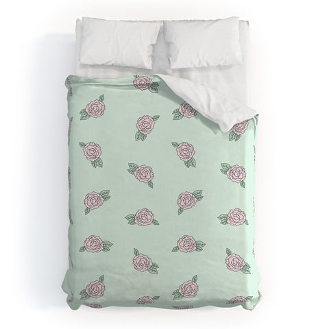 The Optimist Roses All Over Duvet Cover