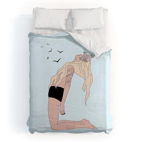 The Optimist Set Your Soul Free Duvet Cover