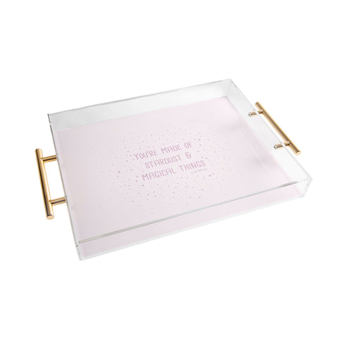 The Optimist Stardust and Magic Acrylic Tray