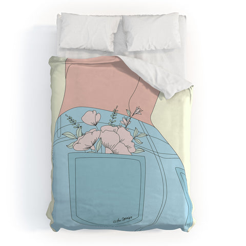 The Optimist Sunshine In My Pocket Duvet Cover