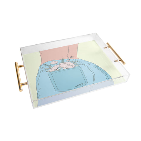 The Optimist Sunshine In My Pocket Acrylic Tray