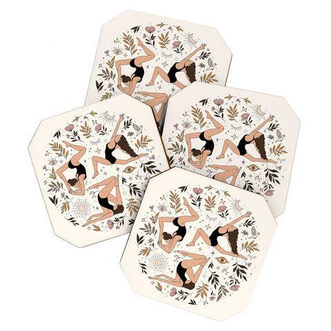 The Optimist The Dance Of The Spirit Coaster Set