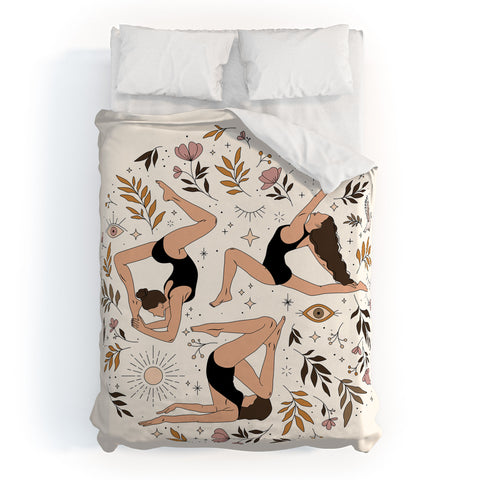 The Optimist The Dance Of The Spirit Duvet Cover