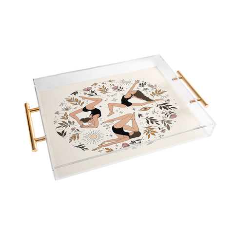 The Optimist The Dance Of The Spirit Acrylic Tray