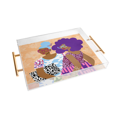 The Pairabirds The Terrific Two Acrylic Tray