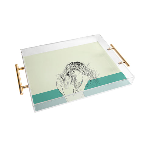 The Red Wolf Woman Color 8 Acrylic Tray