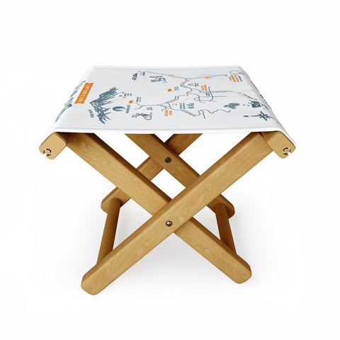 The Whiskey Ginger Big Sky Montana Hiking Recreation Folding Stool